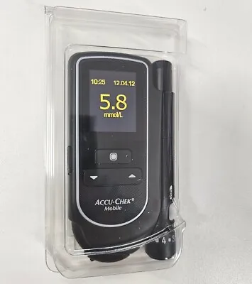 NEW Accu-Chek Mobile U1 Blood Glucose Meter For Diabetics + Fastclix M1 Rrp £199 • £89.99