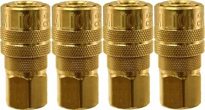 Milton 715 1/4  FPT M-Style Coupler - Pack Of 4 • $27.95