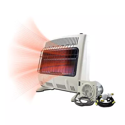 Mr.Heater 30000 BTU Vent Free Propane Heater With Built In Blower And 12ft Hose • $349.99