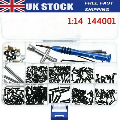 £9.58 • Buy RC Car DIY Repair Tool & Screws Nuts Tools Kit Set Fit For Wltoys 1:14 144001 UK