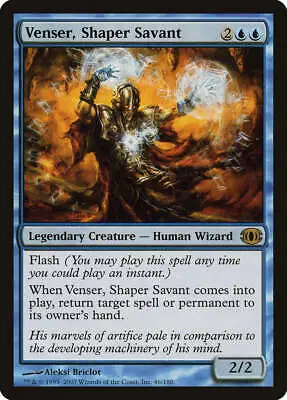 Venser Shaper Savant Future Sight NM Blue Rare MAGIC GATHERING CARD ABUGames • $4.09