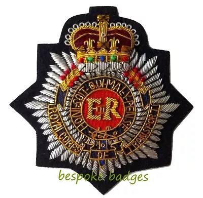  (RCT) Royal Corps Of Transport Blazer Badge Bullion Wire Hand Made Embroidery • £14.99