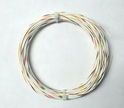 22 AWG  (600V) Mil-Spec Wire (PTFE)  Stranded Silver Plated Copper Kit 50 Ft • $12.85
