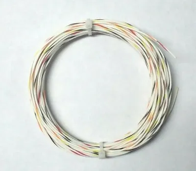 24 AWG  (600V) Mil-Spec Wire (PTFE)  Stranded Silver Plated Copper Kit 50 Ft • $11.63