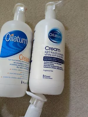 Oilatum Cream 5 Bottles. 500ml. • £25