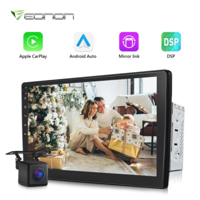 $109.90 • Buy 10.1 Touch Screen Double 2Din Car Stereo Radio Apple CarPlay Android Auto Camera