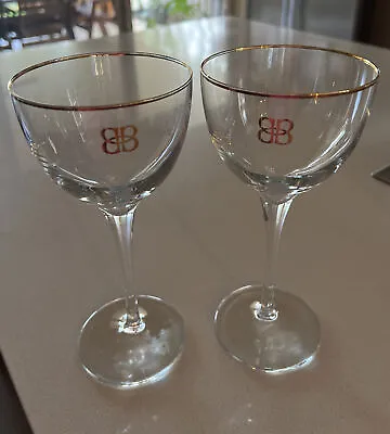 2x Baileys Irish Cream Liqueur Whiskey Long Stem Balloon Cocktail Coupe Glasses • $22