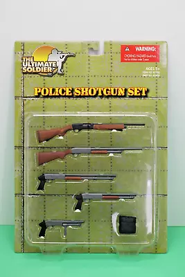 Ultimate Soldier/21st Century Toys-POLICE SHOTGUN  SET   CARDED  1/6 SCALE • £44.99