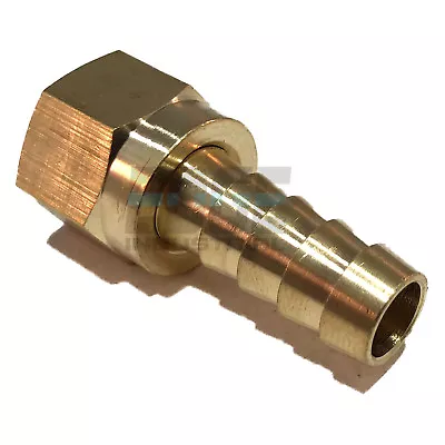 3/8 Hose Id To 3/8 37° Jic Female Flare Brass Swivel Connector  Fuel/air/wog • $8.88