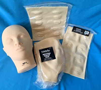 Makeup Lash Cosmetology Practice Mannequin Head • $24.50