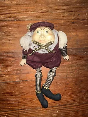 Vintage Katherine's Collection Style Humpty Dumpty Doll 8  • $49.99