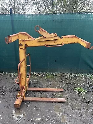 Pallet Forks £350+vat Lifting Attachment Crane Digger Hiab Block Brick Forks • £420