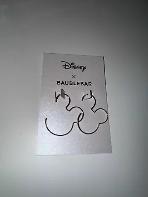 Disney X Baublebar Mickey Mouse Earrings • $18
