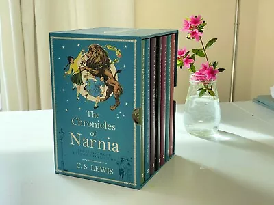 The Chronicles Of Narnia Deluxe Hardback 7 Books Set By C. S. Lewis - RRP £90 • £39.99