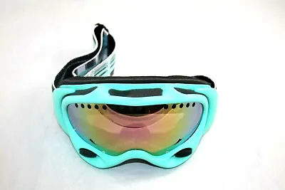 Oakley A Frame Snow Goggle A-frame Fresh Mint W/vr50 Pink Irid • $79.99