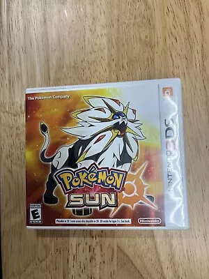 $17.99 • Buy Pokémon Sun (Nintendo 3DS, 2016) Complete With Insert.