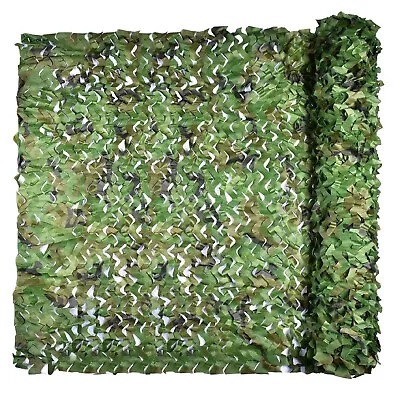 Military Camo Netting Camouflage Sunshade Mesh Net For Hunting Blind Party Decor • $5.50