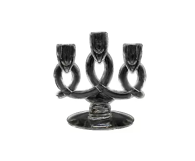 Crystal Pretzel Shaped Candelabra • $0.99