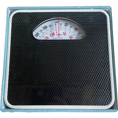 Surgical Basics Mechanical Bathroom Scales 136kg Strong Quality Black • $29.95