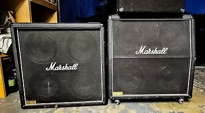 Excellent Marshall JCM 900 Lead 1960A & 1960B 300Watt 4X12 Full Stack Cabinets.  • $2000