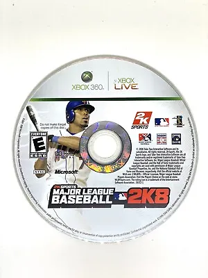 MLB 2K8 Xbox 360 2K Sports Major League Baseball 2K8 Video Game Disc Only Clean! • $3.90