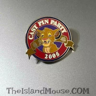 Rare Disney LE 1500 WDW Cast Pin Party Simba Lion King Pin (U1:39794) • $5.95