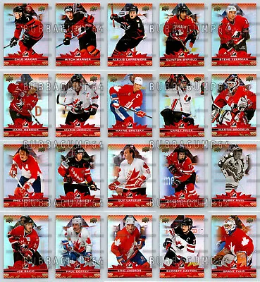 2021-22 Tim Hortons Team Canada Base Hockey Cards - U Pick - Finish Your Set Bv • $0.72