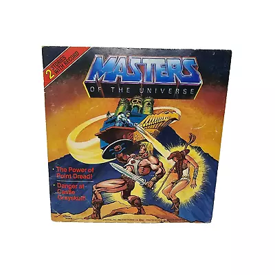 Masters Of The Universe Mattel Read Along Book Record The Power Of Point Dread • $15.25