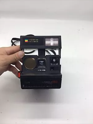 Vintage Polaroid Sun 660 Auto Focus Instant Camera Film Tested Working Vg Used • $15.50