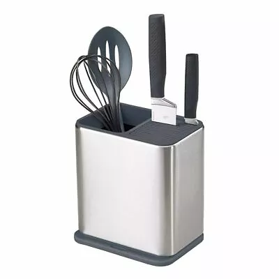 $66.61 • Buy JOSEPH JOSEPH Surface Utensil Pot Stainless Steel Caddy Sink Area Organiser