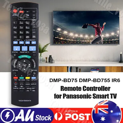 Replacement Remote Control For Panasonic TV DVD LCD Plasma BlueRays DMP-BD75 IR6 • $15.99