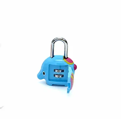 2 Digit Anti-theft Lock Password Cute Mini Combination Design Suitcase Padlock • $7.77