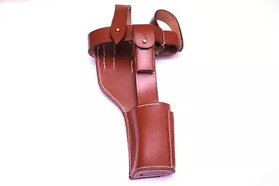 German C96 Broomhandle Mauser Holster LIGHT BROWN - Repro • $57.77