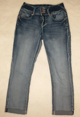 Womens Vanity Denim Capri Jeans Premium Collection 28 X32  Cuffed Legs  • $4.80