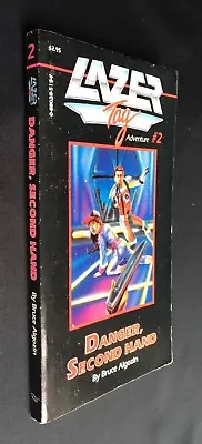 Lazer Tag - Danger Second Hand - Adventure Gamebook #2 - Bruce Algozin - TSR • £35