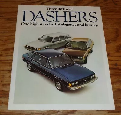 $8 • Buy Original 1978 Volkswagen VW Dasher Sales Brochure 78 Sedan Wagon Hatchback
