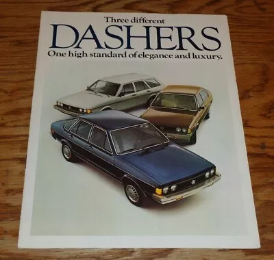 Original 1978 Volkswagen VW Dasher Sales Brochure 78 Sedan Wagon Hatchback • $8