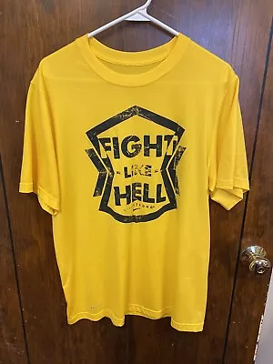 Nike Livestrong Dri-Fit Short Sleeve T-Shirt Size Medium Fight Like Hell • $10