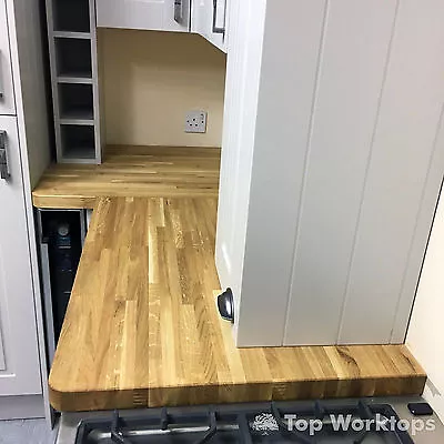 Solid Oak Kitchen Worktops Real Wood ✔all Sizes✔bars✔upstands Wood Timber • £150