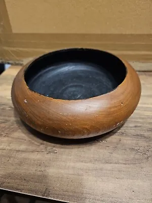 Lovely Vintage Hand Carved Wood Wooden Bowl • £16.99