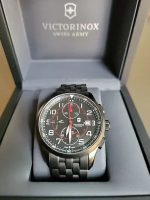 Victorinox Airboss Automatic Chronograph; Exhibition Caseback; W/ Box; Awesome!! • $749.99