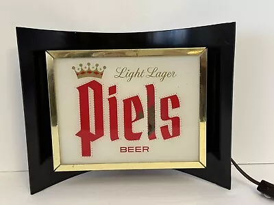 Vintage Late 50's Early 60's Piels Lighted Beer Bar Tavern Sign. • $45