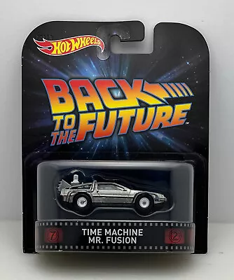 Hot Wheels 2015 Entertainment Series  Back To The Future  Time Machine Mr Fusion • $40