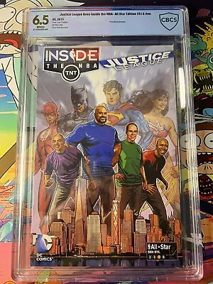 $150 • Buy Justice League Goes Inside The NBA All Star Edition 2015 Graded CBCS 6.5 Comic