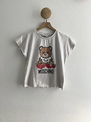 Moschino Teen Bear Toy Graphic Tshirt Size 14 • $40