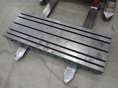 45.25  X 16.25  X 4.5  Steel Welding 5 T-Slotted Table Cast Iron Layout Plate • $550