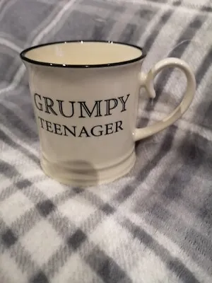 Fairmont & Main  Grumpy Teenager  Quips & Quotes Mug New Without Tags • £6.99