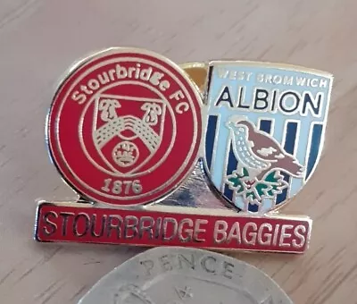 West BROMWICH ALBION Stourbridge Baggies Badge • £2.49