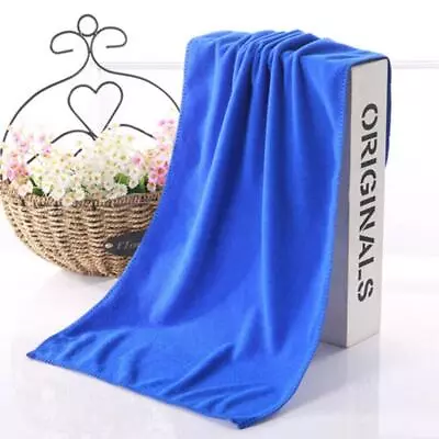 $4.03 • Buy Extra Large Microfibre Lightweight Beach Towel Quick Dry Travel Towel Bath Au