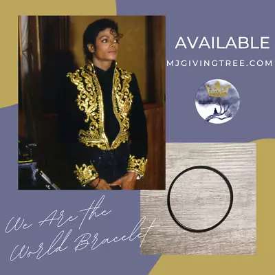 Michael Jackson Replica Bracelet-We Are The World • $12